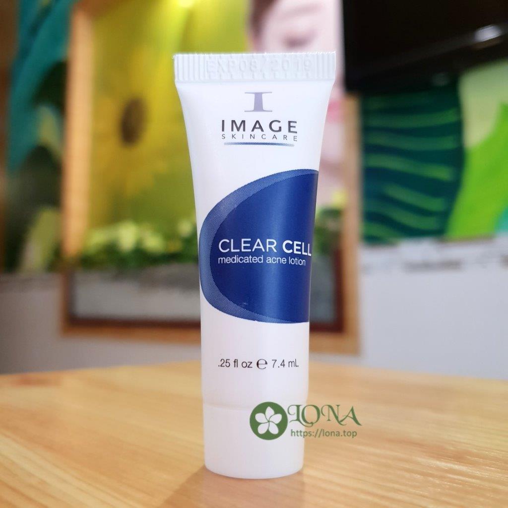 image clear cell medicated acne lotion