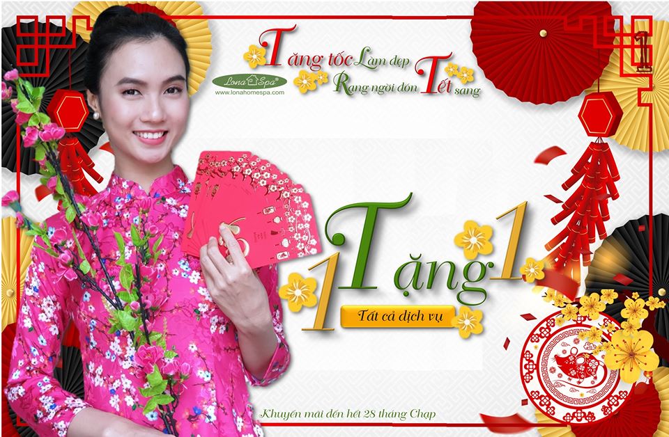 Spa Cần Thơ khuyến mãi lớn nhất năm- Mua 1 tặng 1 tất cả các dịch vụ