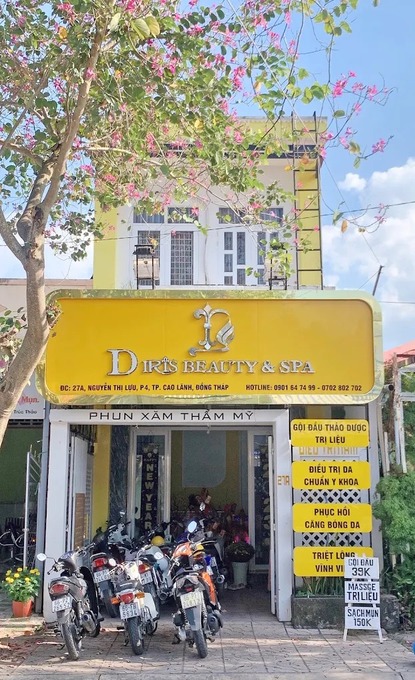 Diris Beauty&Spa - Top 10 spa uy tín ở Đồng Tháp 