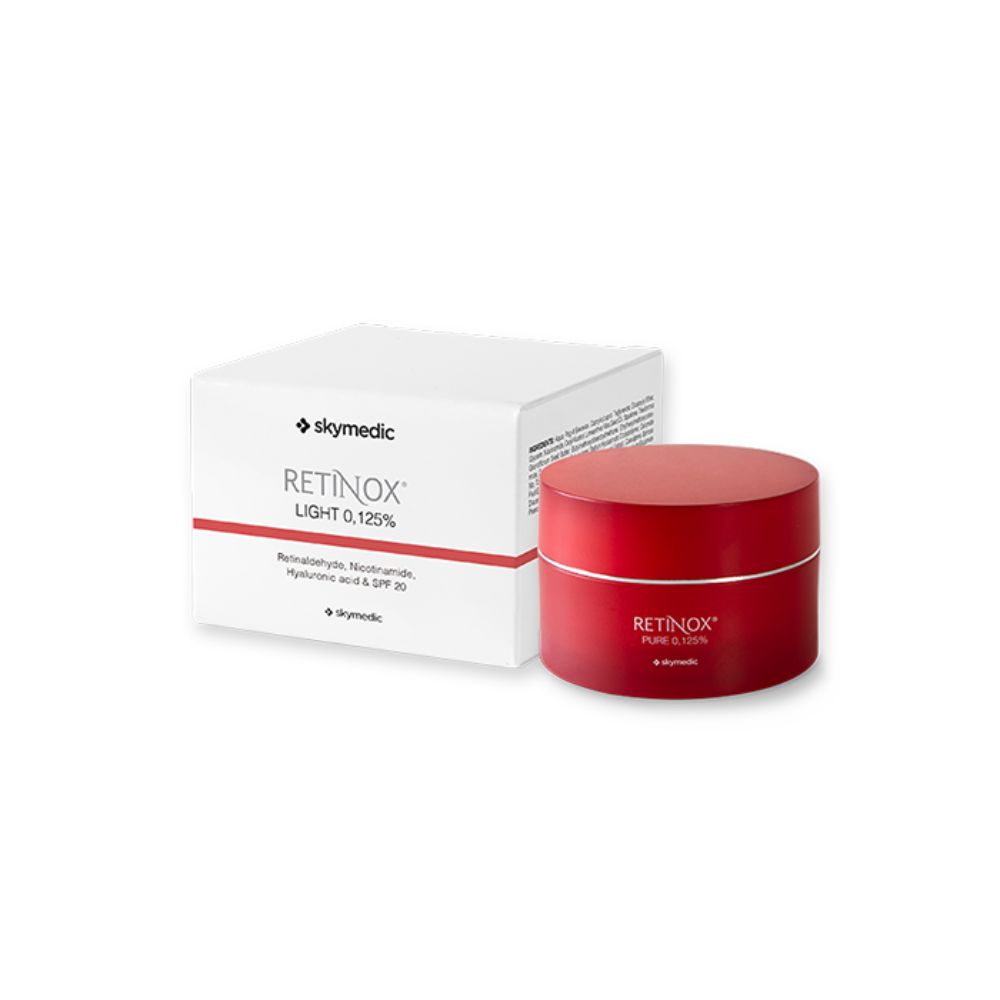 SKYMEDIC Retinol hỗ trợ quá trình trị da kích ứng và phục hồi da cho làn da nhạy cảm, là lựa chọn chăm sóc da hàng đầu được chuyên gia Lona khuyến nghị trong trị da kích ứng tại Cần Thơ, đảm bảo an toàn và hiệu quả khi trị da kích ứng ở Cần Thơ.