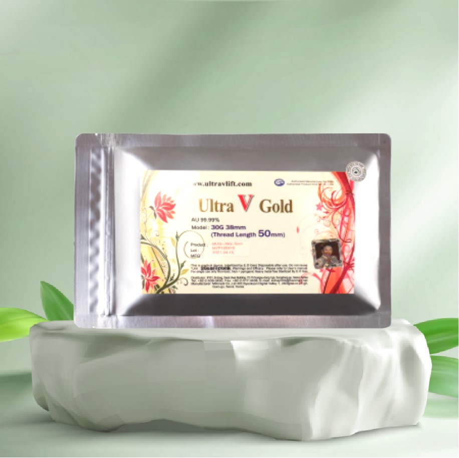 Gói chỉ vàng 24k trị nám Ultra V Gold là bước đột phá trong tắm trắng da mặt với vàng 24k tại Cần Thơ, khẳng định hiệu quả qua nghiên cứu khoa học lâm sàng.