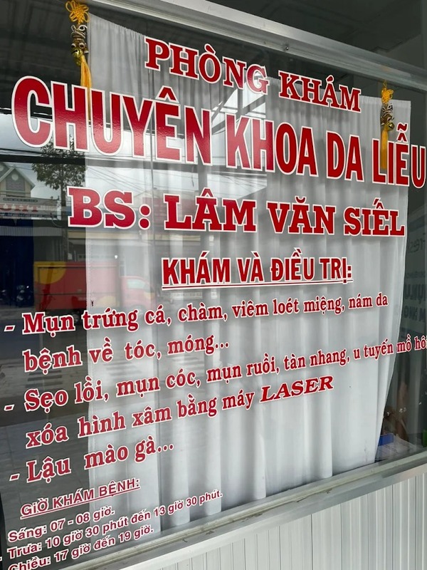 Bác sĩ Lâm Văn Siếl – Phòng khám Da liễu Lâm Văn Siếl