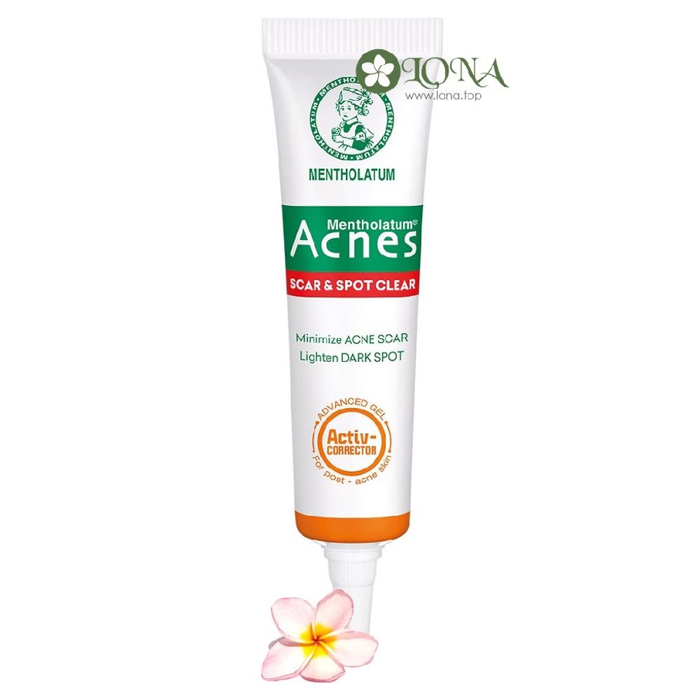 Gel chuyên biệt sáng thâm mờ sẹo Acnes Scar & Spot Clear, phương pháp mờ sẹo tiên tiến giúp cải thiện sẹo và đồng đều sắc tố da.