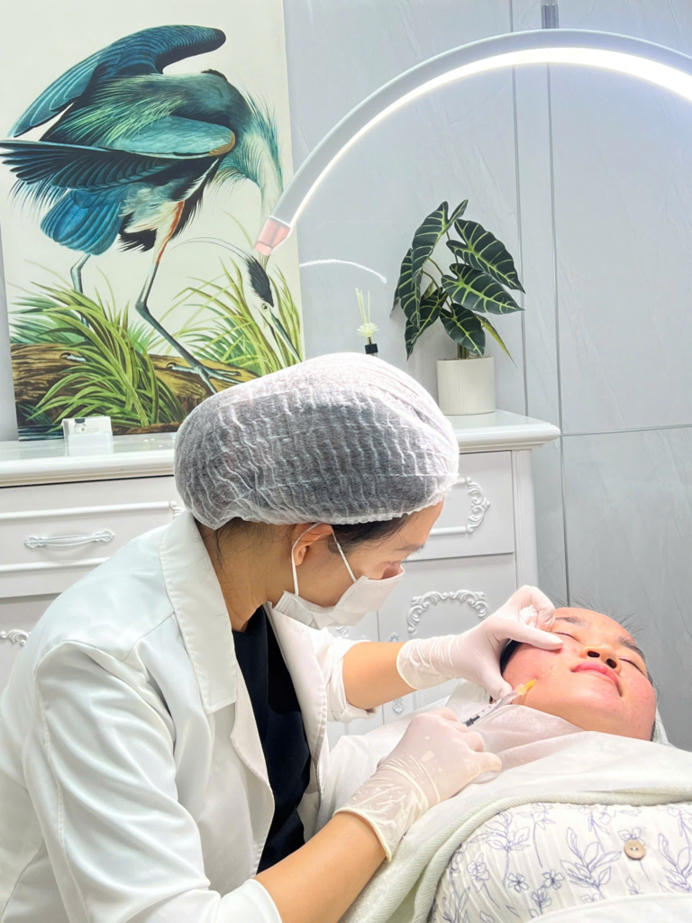Thẩm mỹ viện Vĩnh Long chuyên cung cấp tiêm meso Vĩnh Long với quy trình được đánh giá tiêm meso Vĩnh Long bởi các chuyên gia, góp phần dịch vụ mesotherapy Vĩnh Long đạt chuẩn trong việc trẻ hóa da Vĩnh Long.
