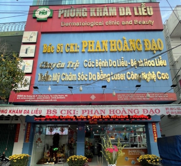 Phòng Khám Da Liễu Phan Hoàng Đạo phòng khám da liễu Long Xuyên