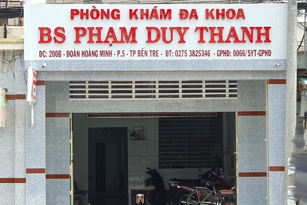 Phòng khám Đa khoa Phạm Duy Thanh – BS. Phạm Duy Thanh