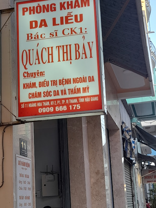 Phòng Khám Da Liễu - BS Quách Thị Bảy, Hậu Giang phòng khám da liễu Hậu Giang - BS Quách Thị Bảy, Hậu Giang