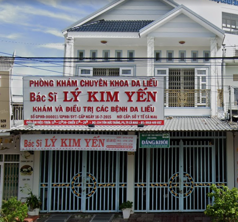Phòng Khám Da Liễu – BS Lý Kim Yến (phòng khám da liễu Cà Mau)