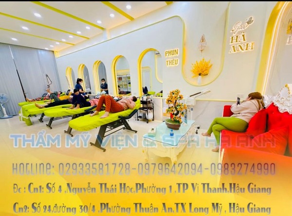 Thẩm mỹ viện Hà Anh - chăm sóc da Hậu Giang